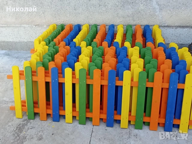 Оградно пано 180х180 Дървени оградни пана , дървена декоративна ограда за двор градина , снимка 6 - Огради и мрежи - 55253039