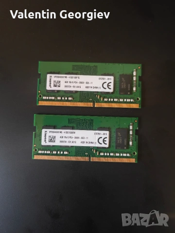RAM Kingston DDR4 SO-DIMM 8GB (2x4GB) 2666MHz