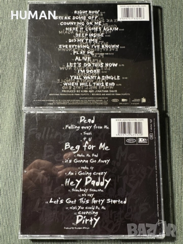System of A Down - Machine Head - Korn, снимка 13 - CD дискове - 55630851