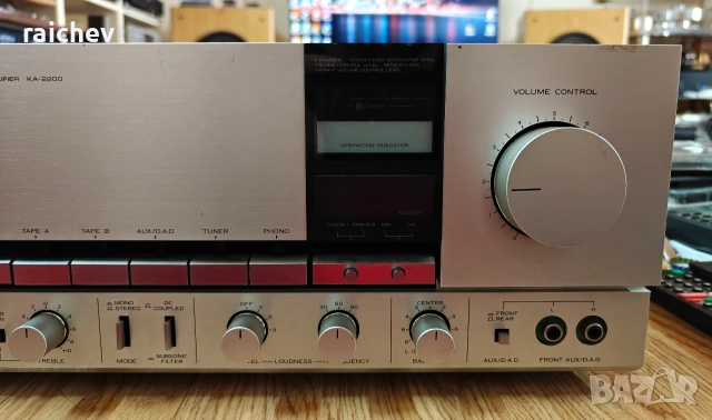 KENWOOD KA-2200 – Върхов модел усилвател на марката ★ █▬█ █ ▀█▀ ★, снимка 3 - Ресийвъри, усилватели, смесителни пултове - 54980662