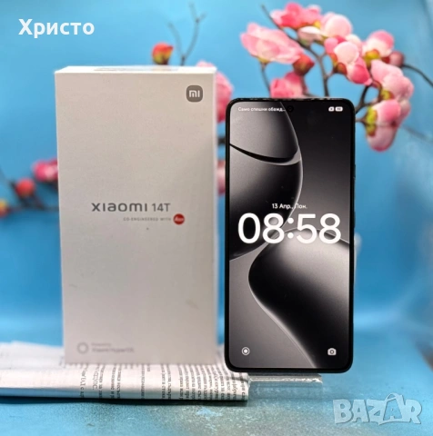 ГАРАНЦИОНЕН!!! Xiaomi 14T, 12GB RAM, 256GB, 5G, Titan Black  