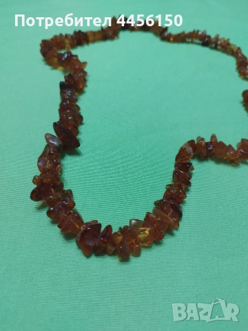 Кехлибарена огарлица, снимка 2 - Колиета, медальони, синджири - 54323536