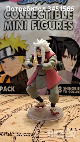 Мини фигура P.M.I. Animation: Naruto Shippuden - Blind Bag, снимка 2 - Колекции - 55308311