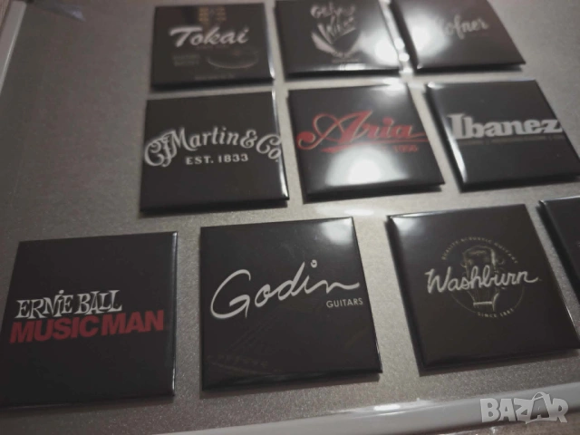 Guitar Brands Magnets Frigo collection, снимка 3 - Китари - 54716878