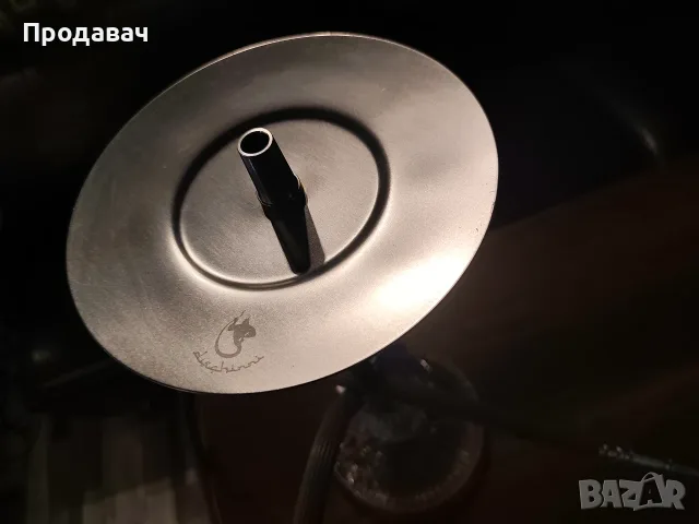 Наргиле Dschinni Shisha Roxx Silver Crystal Pro, снимка 3 - Наргилета - 55327863