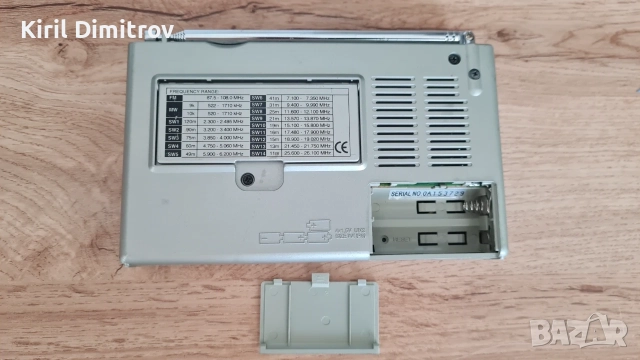 Sangean ATS-404 – качествен портативен радиоприемник с отличен прием, снимка 7 - Радиокасетофони, транзистори - 55478337
