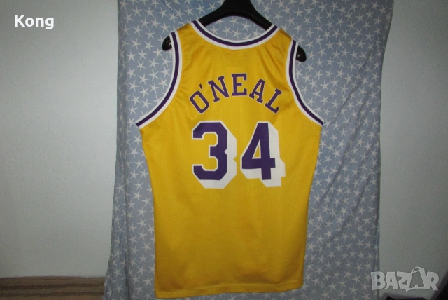 Nike Jordan #23 NBA винтидж потник Chicago Bulls  НБА Джордан Шакил О'Нийл LA Lakers , снимка 14 - Баскетбол - 55079394