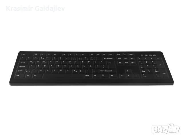 Клавиатура Active Key AK-C8100, USB, QWERTZ, немска, черна