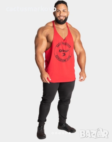 GASP - Tank Tops - Фитнес потник, снимка 5 - Спортни дрехи, екипи - 54483332