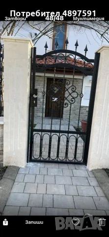 врата от ковано желязо, снимка 3 - Други - 55417810