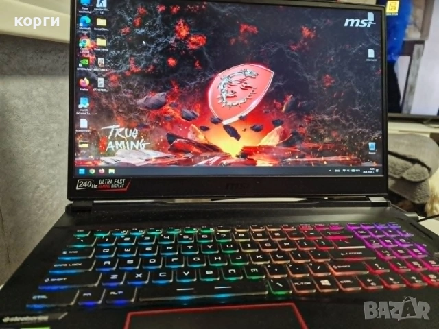 MSI GE75 Raider 9SF, снимка 3 - Лаптопи за игри - 54336653