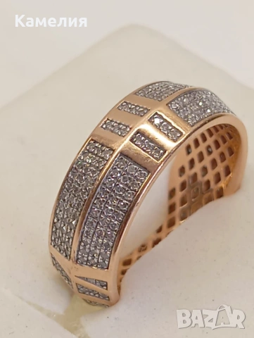 Руско злато , снимка 2 - Пръстени - 54224042