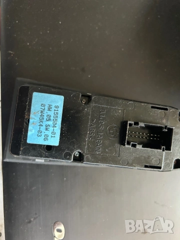 бутони ел. стъкла BMW E90 E91 конзола копчета панел 9155504, снимка 2 - Части - 54391585