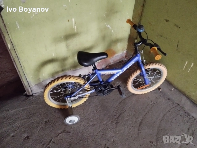 Детско ново хубаво синьо колело, снимка 6 - Велосипеди - 55175529