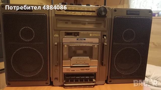 Ретро касетофон, снимка 3 - Аудиосистеми - 55379850