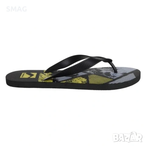 Мъжки джапанки Surfer черно и жълто PVC-PE летни_1250333, снимка 3 - Джапанки - 54751342