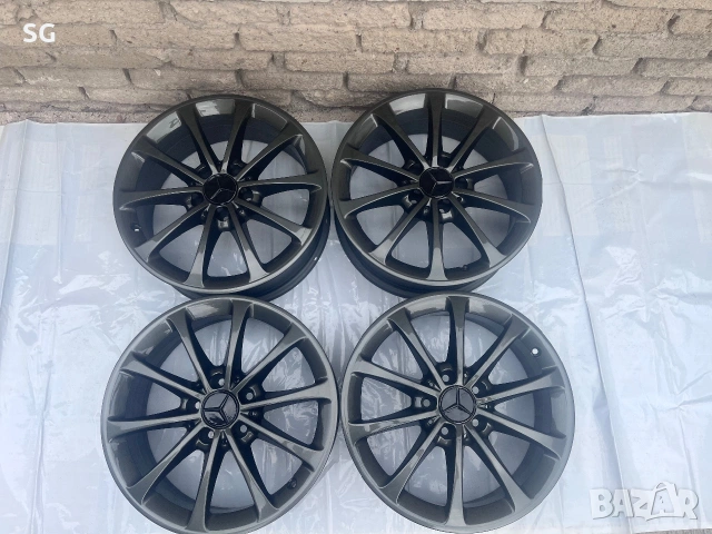 Оригинални джанти Mercedes 17 цола, снимка 5 - Гуми и джанти - 55038566