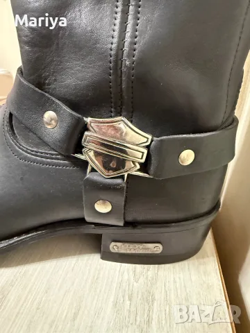 Американски мотористки ботуши Harley Davidson , снимка 5 - Мъжки ботуши - 55602714