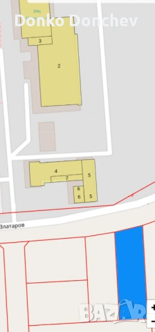 УПИ в гр. Павел баня, снимка 2 - Парцели - 54394970