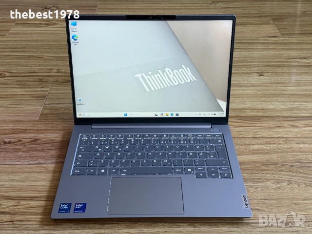 ThinkBook 14 G8`Core Ultra 7 255H/16GB DDR5/512GB NVMe/WUXGA 1920x1200/Батерия 10ч/Гаранция