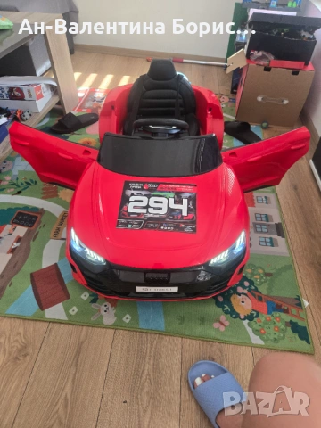 Акумулаторна кола Ауди e-tron RS, снимка 2 - Електрически играчки - 54729642