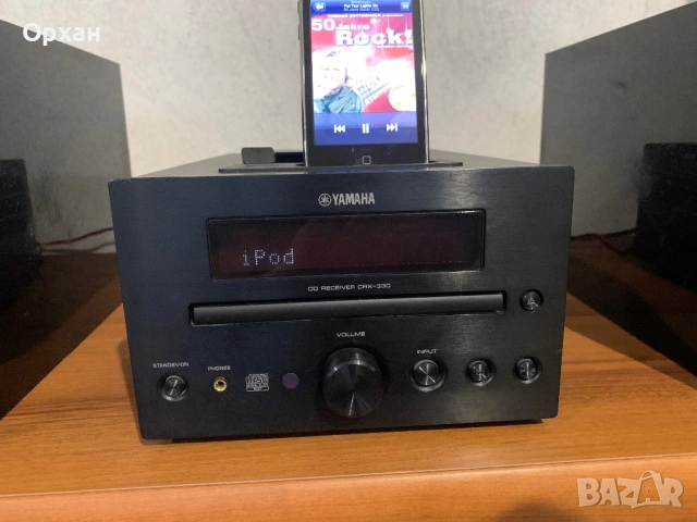 Мини аудио система Yamaha PianoCraft MCR-330 (CRX-330 + NS-BP110), снимка 2 - Аудиосистеми - 54634307
