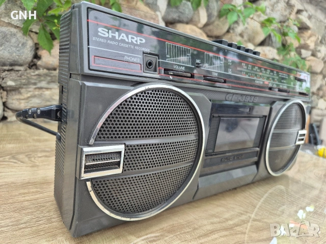 Радиокасетофон Sharp GF-3939Y(D), снимка 3 - Радиокасетофони, транзистори - 55190954