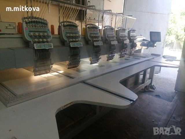 Продавам индустриални автоматични бродиращи машини – гр. Пловдив, снимка 6 - Други машини и части - 54998057