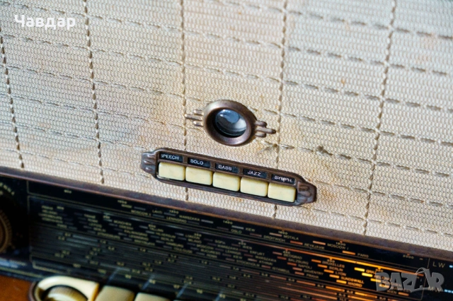 Ретро радио грамофон Естония 2, антикварно, снимка 7 - Антикварни и старинни предмети - 53949408