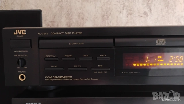 CD player JVC XL-V252, снимка 3 - Аудиосистеми - 55211144