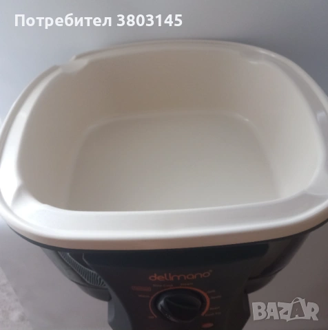 Тенджера електрическа с керамични покритие, снимка 6 - Мултикукъри - 54656921
