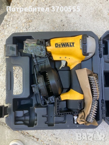 Продавам Dewalt машина за пирони