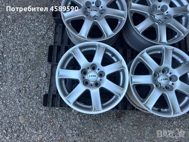 4бр.Алуминиева джанти RIAL 16цола 5x110 за Opel Corsa,Zafira,Meriva,Fiat,Alfa Romeo,Jeep, снимка 5 - Гуми и джанти - 55586358