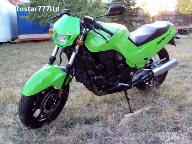 Мотоциклет Kawasaki Gpx750R-внос Швейцария, снимка 8 - Мотоциклети и мототехника - 54749271