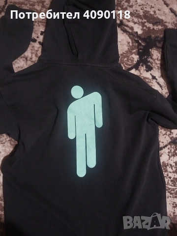 Billie Eilish hoodie, снимка 2 - Суичъри - 54461051