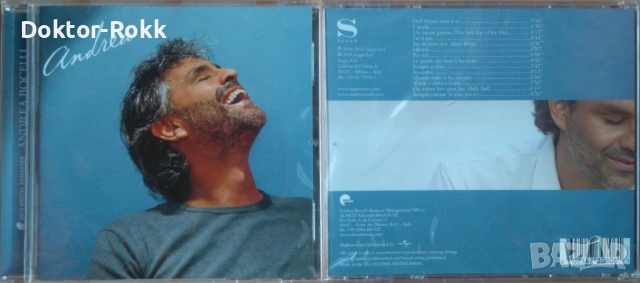 Andrea Bocelli –  оригинални дискове, снимка 2 - CD дискове - 54169535