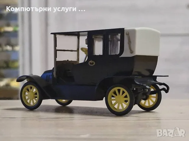 Praga Charon Faeton 1907 - мащаб 1:36 пластмасов модел на IGRA Чехословакия 80-те години на XX век, снимка 3 - Колекции - 55568094