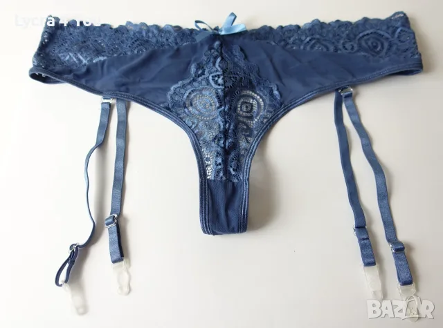 Nortie Lingerie M/L луксозни дантелени прашки с жартиери, снимка 2 - Бельо - 55418210