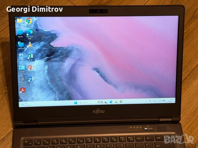 Fujitsu Lifebook U747 I7-7600U/8RAM/256SSD, снимка 5 - Лаптопи за работа - 54984240