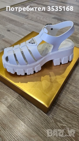 Дамски сандали PRADA , снимка 2 - Сандали - 54293891