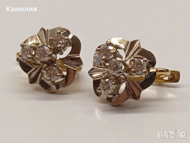 Руско злато , снимка 10 - Обеци - 53963533