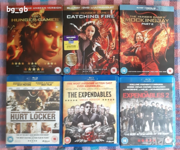 Lionsgate Bluray, снимка 2 - Blu-Ray филми - 54973893