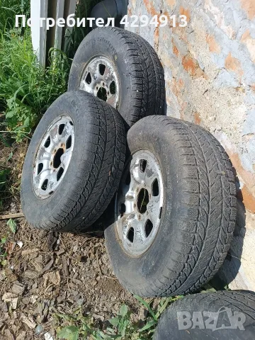 4 броя гуми с джанти за джип 6х139.7