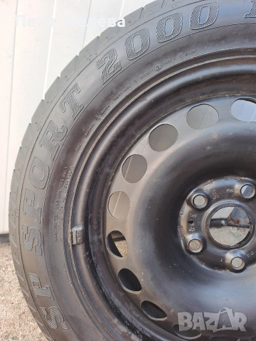 Резервна гума 205/55/16- DUNLOP , снимка 5 - Гуми и джанти - 54818394