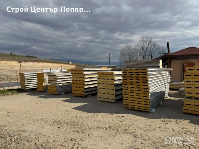 Панели за Покрив и Стена (Сандвич Панели), снимка 3 - Ремонти на покриви - 54606998