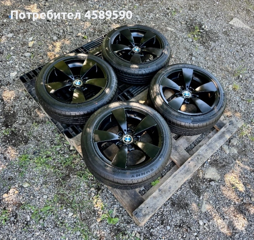 4бр.Алуминиеви джанти 17цола 5x120+НОВИ ГУМИ DOT4924 за BMW E60/E63/E65, снимка 3 - Гуми и джанти - 54933618