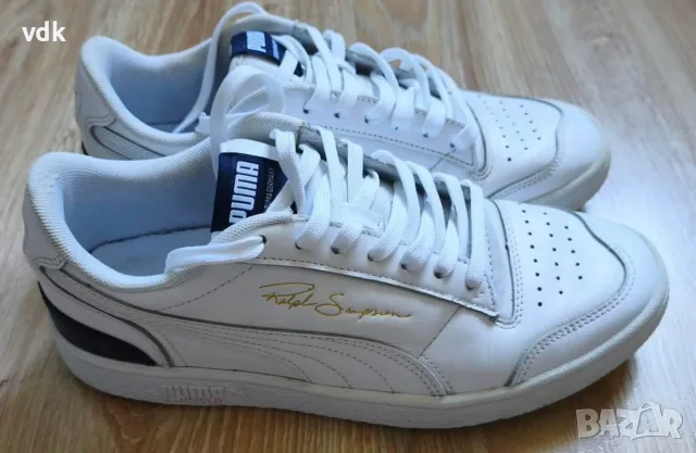 100% Оригинални мъжки маратонки от естествена кожа PUMA - RALPH SAMPSON!  , снимка 5 - Маратонки - 55439895
