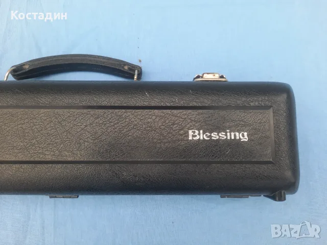 Флейта от марката Blessing с твърд корпус. Произведено в САЩ , снимка 4 - Други музикални жанрове - 55342104