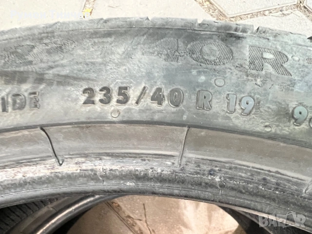 2бр летни гуми 235-40-19, снимка 6 - Гуми и джанти - 54923517