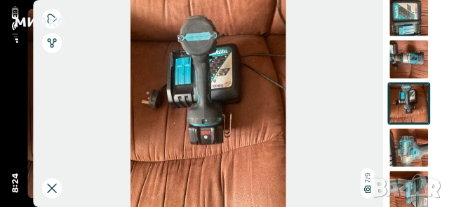Акумулаторен ударен винтоверт Makita DHP489, снимка 7 - Винтоверти - 55083672